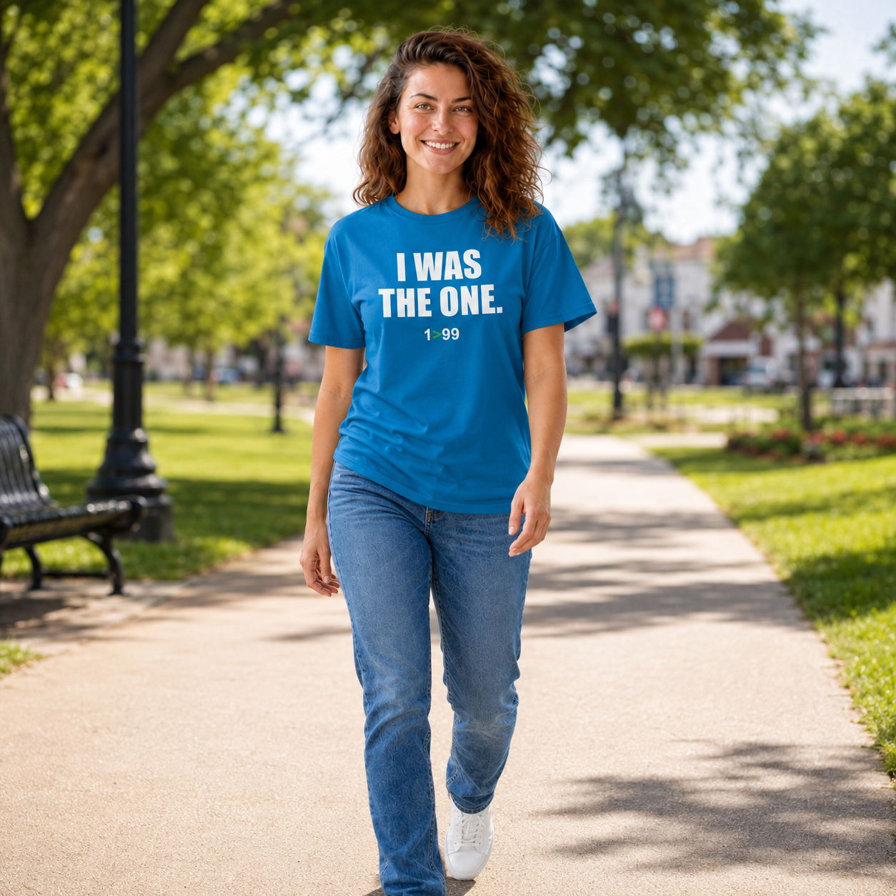 I Was the One / He Found Me Unisex Christian Tee – Luke 15:4–6 - Image 5