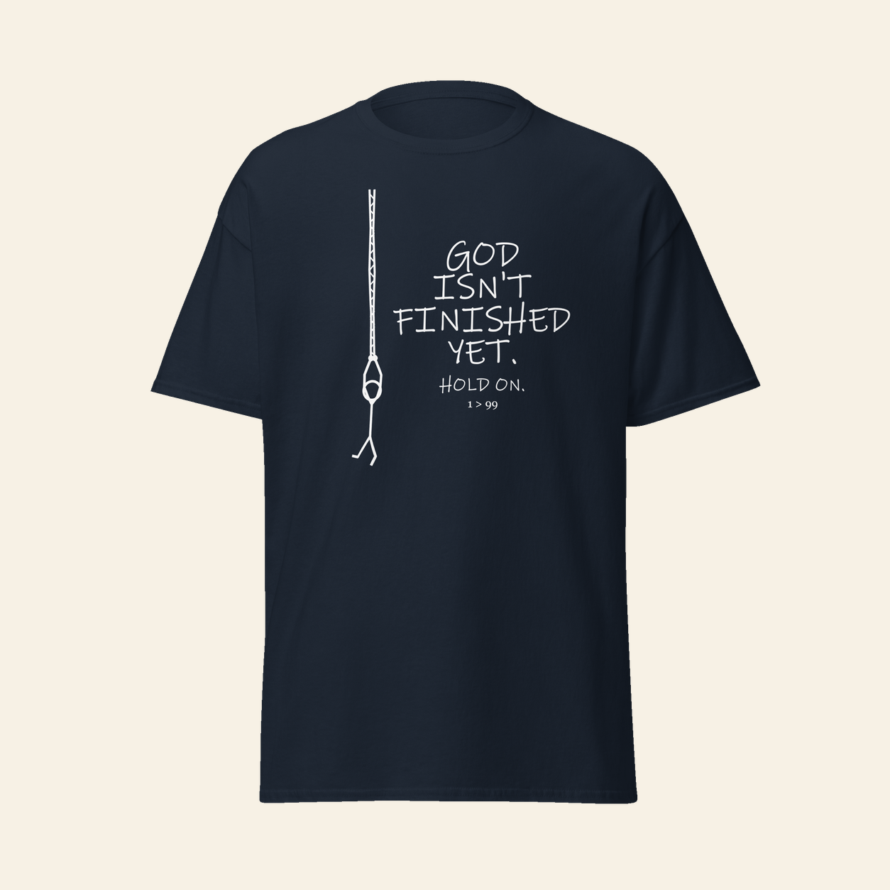 Hold On – Christian Graphic Tee | 1>99 - Image 14
