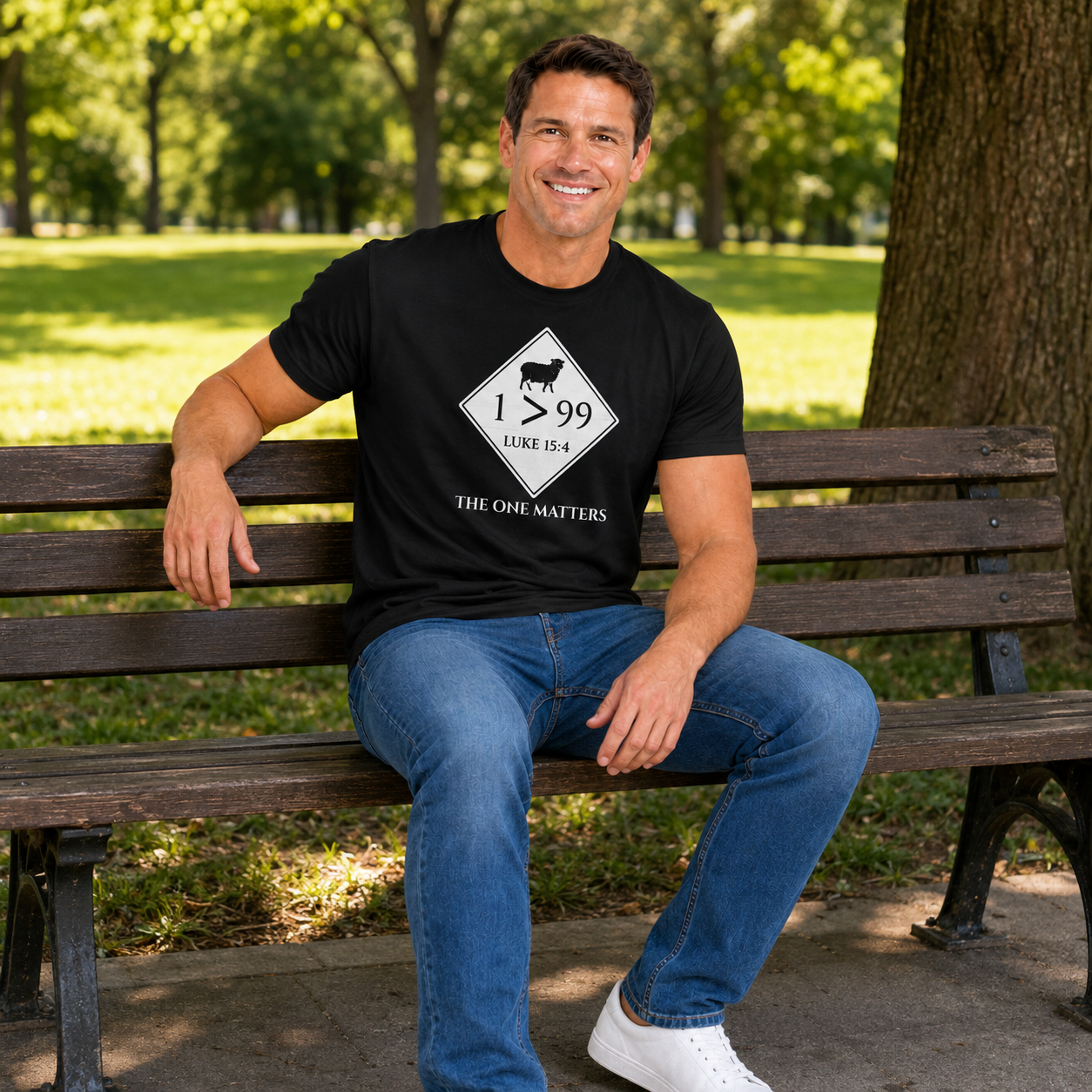The One Matters Tee | Front Print - Image 5