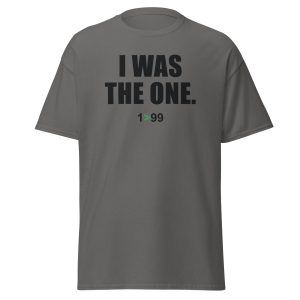 I Was the One / He Found Me Unisex Christian Tee – Luke 15:4–6 - Charcoal, S