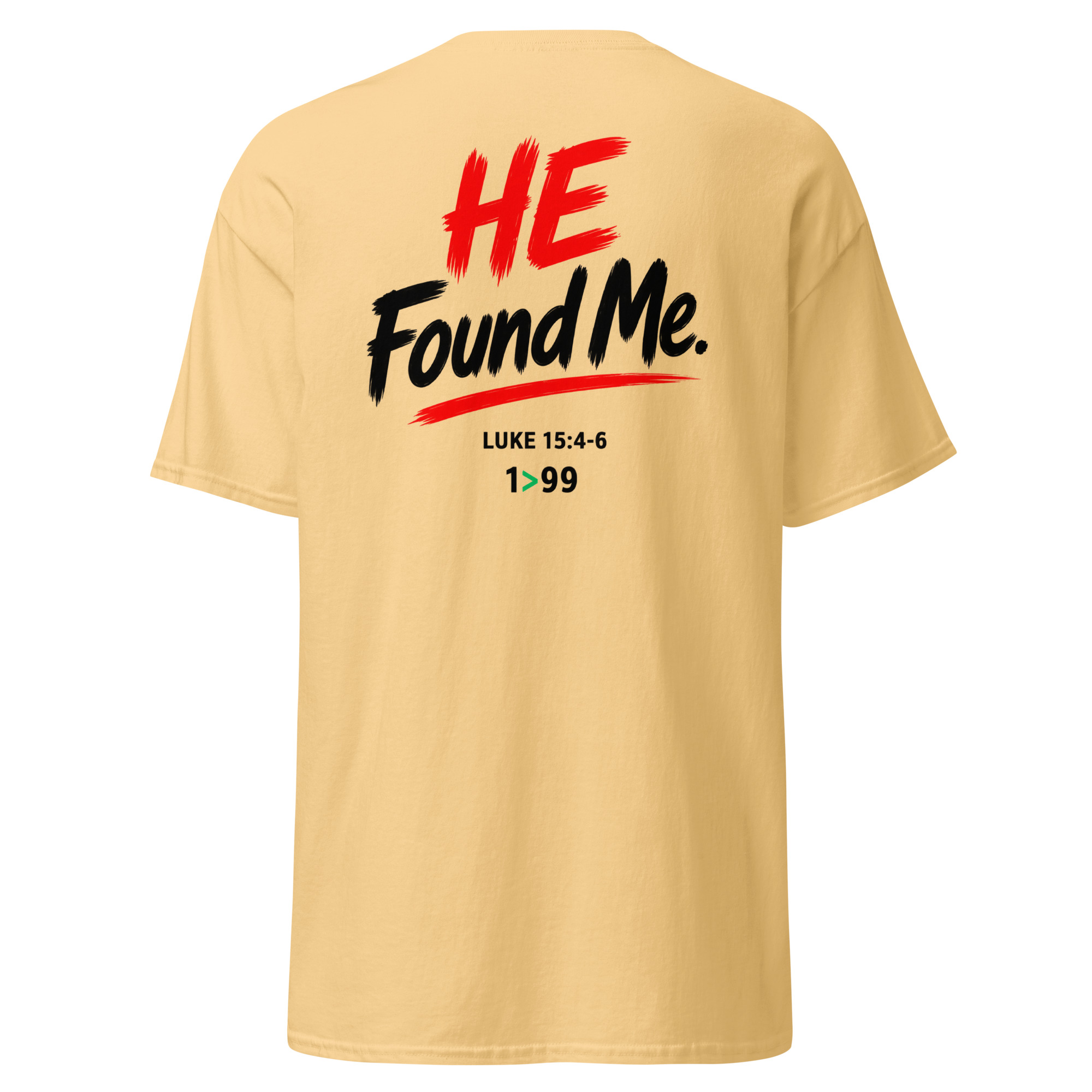 I Was the One / He Found Me Unisex Christian Tee – Luke 15:4–6 - Image 31